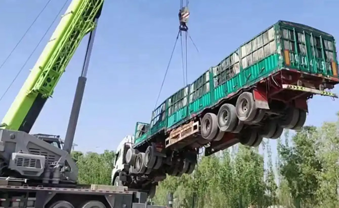 龙海区道路脱困救援案例